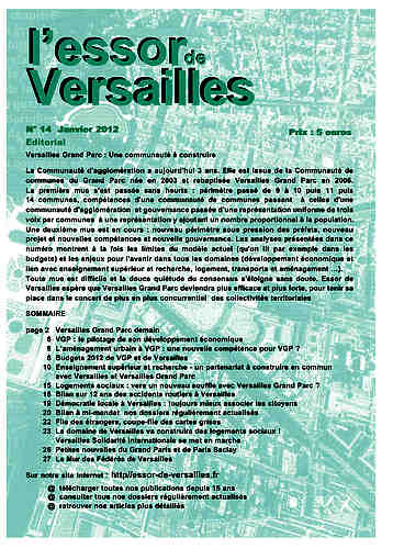 Num�ro 14 du journal Essor de Versailles