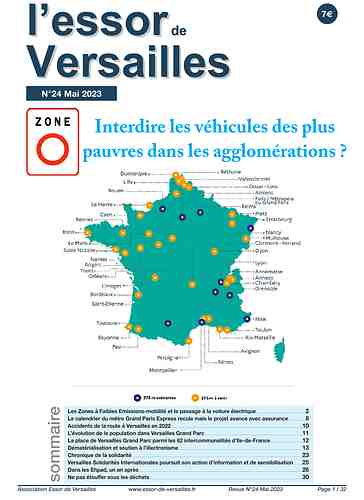 Num�ro 24 du journal Essor de Versailles